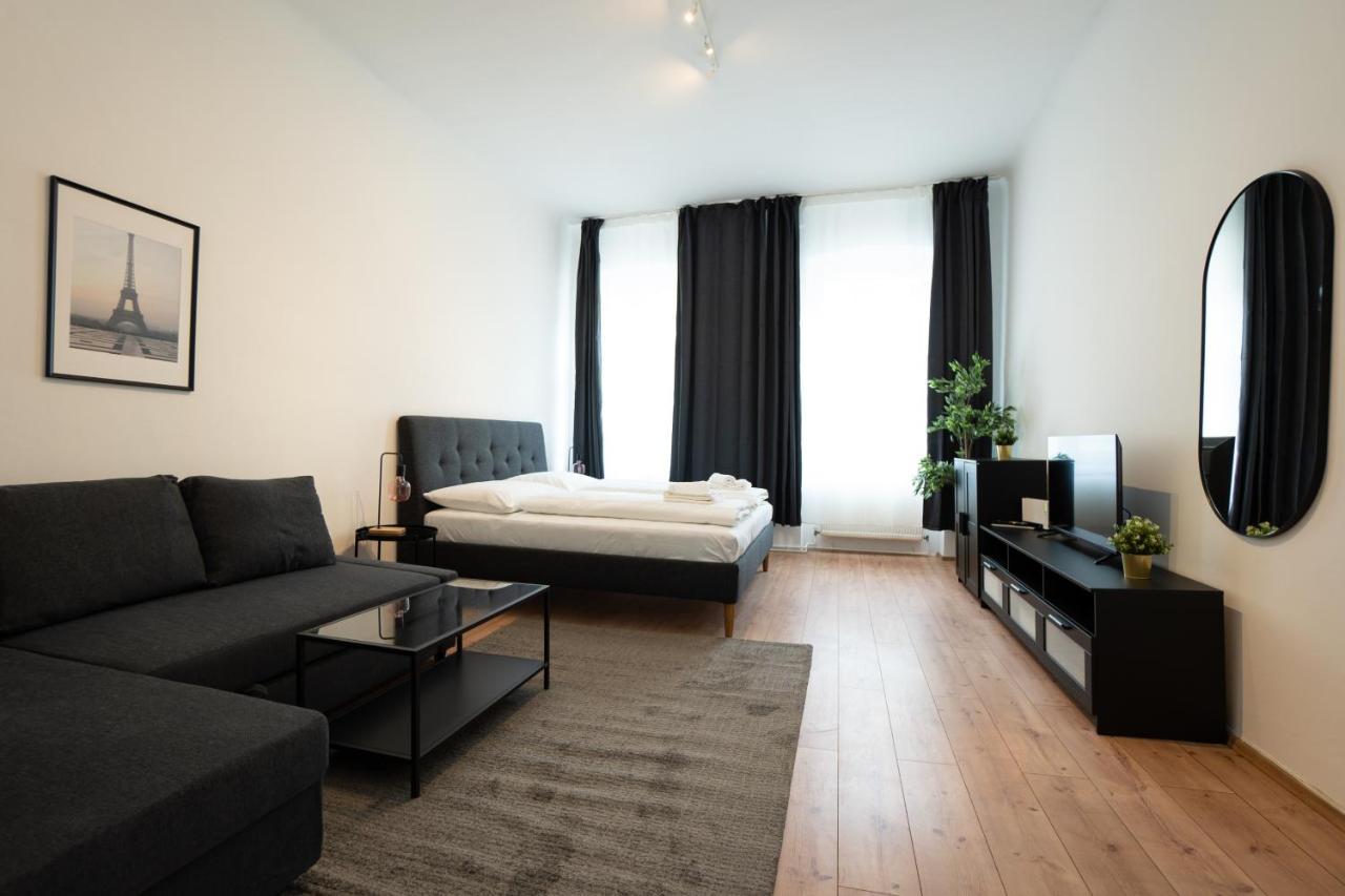 Lovely 1-Bedroom Apartment Next To Praterstern Wien Exterior foto
